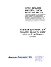 Railway Equipment 9258-0202 Quick Start Manual