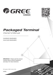 Gree GAA09AE-D6NRNB5D Owner's Manual