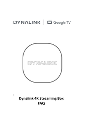 Dynalink Google TV Faq