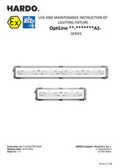 Hardo OptiLine 12-1 Series Use And Maintenance Instruction