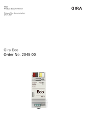 Gira 2045 00 Product Documentation