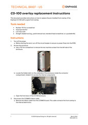 enphase CS-100 Replacement Instructions