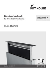 KKT KOLBE DRAFT870 User Manual