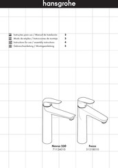 Hans Grohe Novus 230 71124010 Instructions For Use/Assembly Instructions
