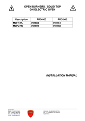 Charvet V01464 Installation Manual