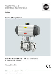 Samson EB 51b Mounting And Operating Instructions