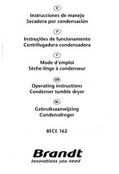 Brandt BFCE 162 Operating Instructions Manual