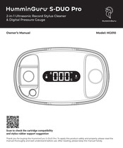 HumminGuru S-DUO Pro HG010 Owner's Manual