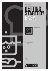 Zanussi ZGH76534XS User Manual