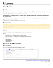 VeriFone Virtual Terminal Manual