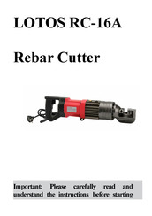 LOTOS RC-16A Manual