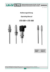 LR-Cal LTS 430 Operating Manual