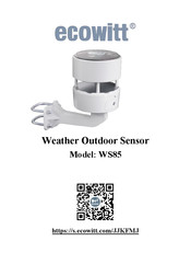 ECOWITT WS85 Manual