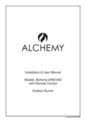 alchemy ORB1000 Installation & User Manual