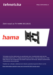 Hama 00118101 Operating Instructions Manual