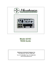 Morehouse 4215C Manual