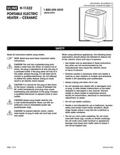 U-Line H11322 Quick Start Manual