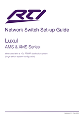 RTI Luxul XMS Series Setup Manual