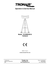 Tronair 03-5800C0010 Operation & Service Manual