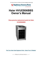 Haier HVUE06 User Manual