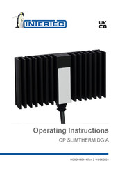 Intertec Data Systems CP SLIMTHERM DG.A Operating Instructions Manual