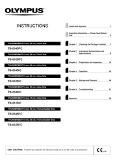 Olympus THUNDERBEAT TB-0545FC Instructions Manual