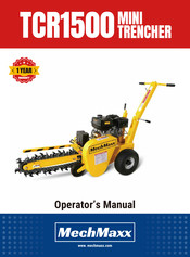 MechMaxx TCR1500 Operator's Manual