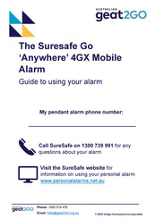 Suresafe Go Anywhere 4GX Manual