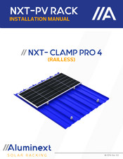 Aluminext NXT-CLAMP PRO 4 Installation Manual