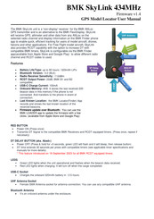 BMK SkyLink 434MHz User Manual