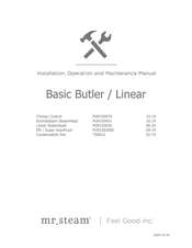 Feel Good mr.steam Linear Installation, Operation & Maintenance Manual