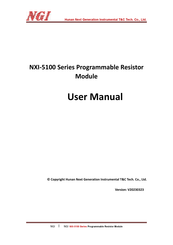 NGI NXI-5100-11.11M/8 User Manual