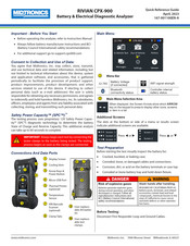 Midtronics RIVIAN CPX-900 Quick Reference Manual