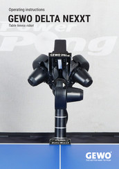 GEWO DELTA NEXXT Operating Instructions Manual
