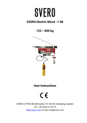 SVERO 1 SB 250 User Instructions