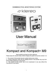 Klereo kompact M9 User Manual