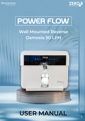 ION Exchange ZERO B POWER FLOW 50 LPH User Manual