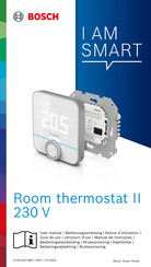 Bosch Room thermostat II 230 V User Manual