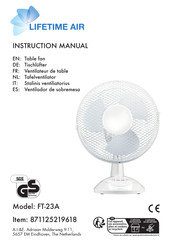 Lifetime Air FT-23A Instruction Manual