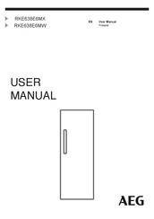 AEG RKE638E6MW User Manual