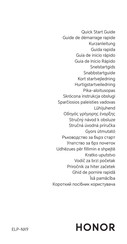 honor ELP-NX9 Quick Start Manual