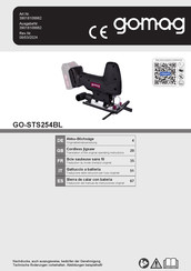 gomag GO-STS254BL Translation Of The Original Operating Instructions