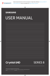 Samsung UA43TU8200 User Manual