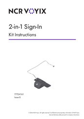 NCR VOYIX 7772-K161 Kit Instructions
