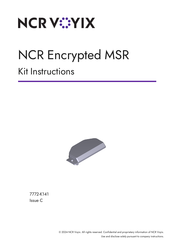 NCR VOYIX 7772-K141 Kit Instructions