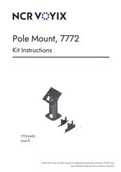 NCR VOYIX 7772-K400 Kit Instructions