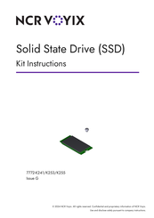 NCR VOYIX 7772-K253 Kit Instructions