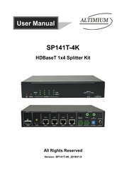 Altimium SP141T-4K User Manual