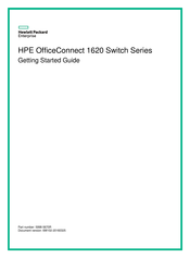 HP OfficeConnect 1620 Series Getting Started Manual