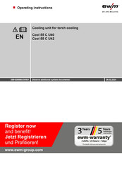 EWM Cool 55 C U40 Operating Instructions Manual